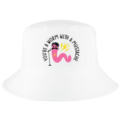 You’re A Worm With A Mustache Vanderpump Rules Cool Comfort Performance Bucket Hat