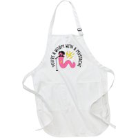 You’re A Worm With A Mustache Vanderpump Rules Full-Length Apron With Pockets