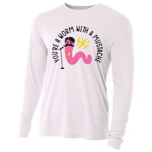 You’re A Worm With A Mustache Vanderpump Rules Cooling Performance Long Sleeve Crew