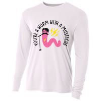 You’re A Worm With A Mustache Vanderpump Rules Cooling Performance Long Sleeve Crew