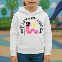 You’re A Worm With A Mustache Vanderpump Rules Kids Hoodie