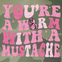 Youre A Worm With A Mustache James Tom Ariana Reality Legacy Tie Dye Trucker Hat