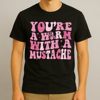 Youre A Worm With A Mustache James Tom Ariana Reality T-Shirt