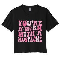 Youre A Worm With A Mustache James Tom Ariana Reality Crop Top