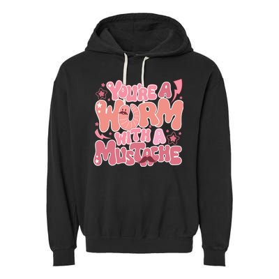 You’re A Worm With A Mustache  Vanderpump Rules Scandovals Is A Liar Garment-Dyed Fleece Hoodie