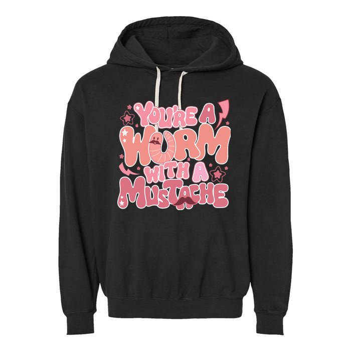 You’re A Worm With A Mustache  Vanderpump Rules Scandovals Is A Liar Garment-Dyed Fleece Hoodie