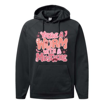 You’re A Worm With A Mustache  Vanderpump Rules Scandovals Is A Liar Performance Fleece Hoodie