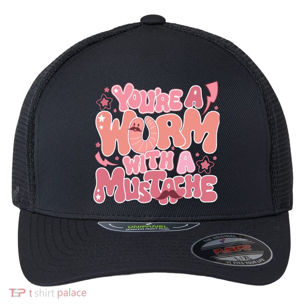 You’re A Worm With A Mustache  Vanderpump Rules Scandovals Is A Liar Flexfit Unipanel Trucker Cap