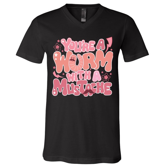 You’re A Worm With A Mustache  Vanderpump Rules Scandovals Is A Liar V-Neck T-Shirt