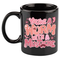 You’re A Worm With A Mustache  Vanderpump Rules Scandovals Is A Liar 11oz C Handle Ceramic Mug