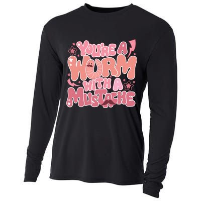 You’re A Worm With A Mustache  Vanderpump Rules Scandovals Is A Liar Cooling Performance Long Sleeve Crew