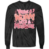 You’re A Worm With A Mustache  Vanderpump Rules Scandovals Is A Liar Tie-Dye Long Sleeve Shirt
