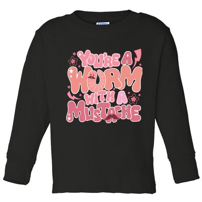You’re A Worm With A Mustache  Vanderpump Rules Scandovals Is A Liar Toddler Long Sleeve Shirt