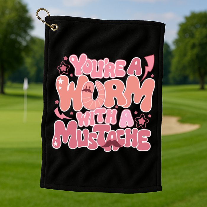 You’re A Worm With A Mustache  Vanderpump Rules Scandovals Is A Liar Golf Towel