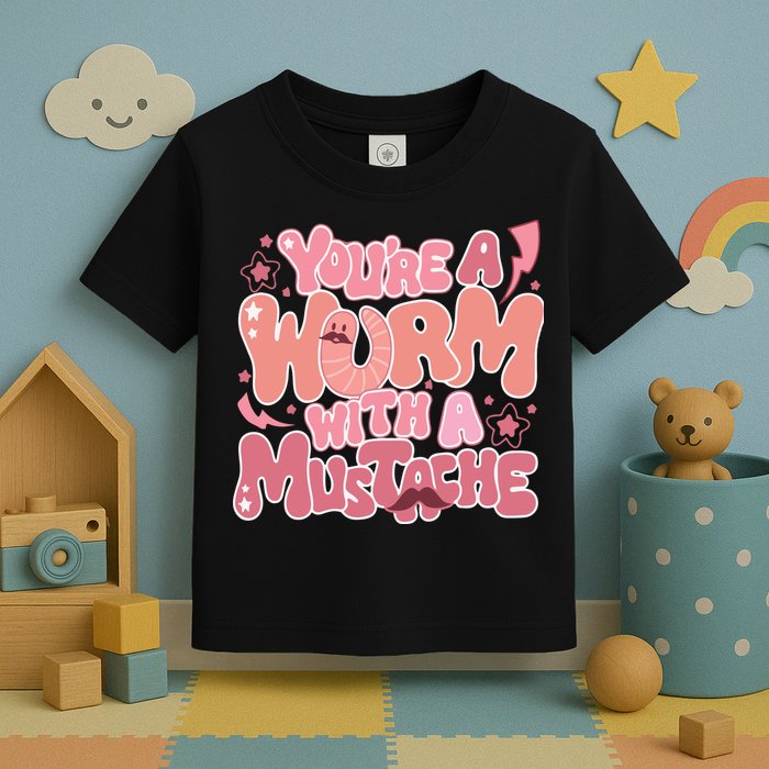 You’re A Worm With A Mustache  Vanderpump Rules Scandovals Is A Liar Toddler T-Shirt