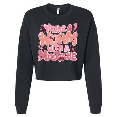 You’re A Worm With A Mustache  Vanderpump Rules Scandovals Is A Liar Cropped Pullover Crew