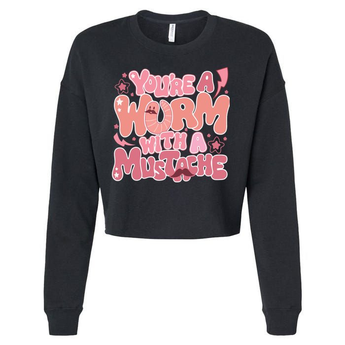 You’re A Worm With A Mustache  Vanderpump Rules Scandovals Is A Liar Cropped Pullover Crew