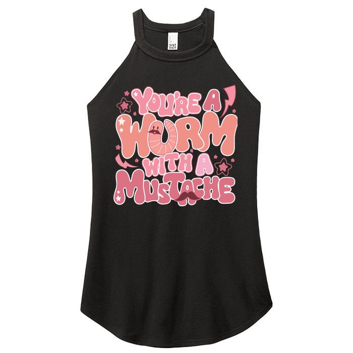 You’re A Worm With A Mustache  Vanderpump Rules Scandovals Is A Liar Women's Perfect Tri Rocker Tank