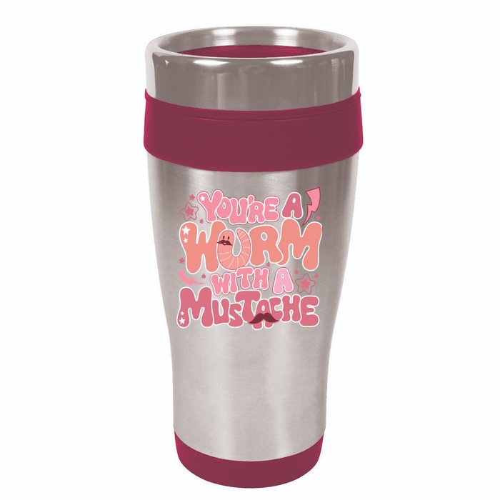 You’re A Worm With A Mustache  Vanderpump Rules Scandovals Is A Liar 16oz Travel Tumbler