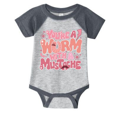 You’re A Worm With A Mustache  Vanderpump Rules Scandovals Is A Liar Infant Baby Jersey Bodysuit