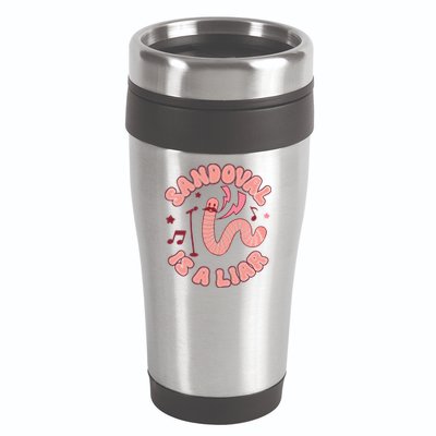 You’re A Worm With A Mustache Vanderpump Rules Scandovals Is A Liar 16oz Travel Tumbler