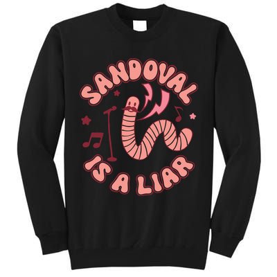 You’re A Worm With A Mustache Vanderpump Rules Scandovals Is A Liar Tall Sweatshirt