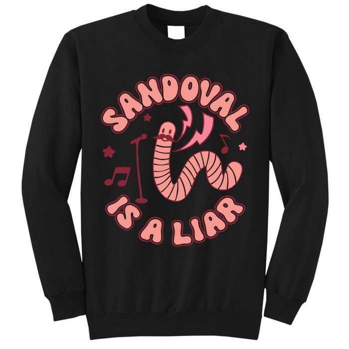 You’re A Worm With A Mustache Vanderpump Rules Scandovals Is A Liar Tall Sweatshirt