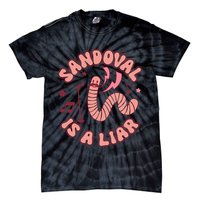 You’re A Worm With A Mustache Vanderpump Rules Scandovals Is A Liar Tie-Dye T-Shirt
