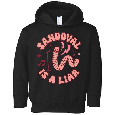 You’re A Worm With A Mustache Vanderpump Rules Scandovals Is A Liar Toddler Hoodie