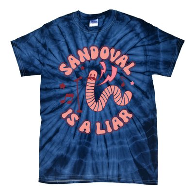 You’re A Worm With A Mustache Vanderpump Rules Scandovals Is A Liar Tie-Dye T-Shirt