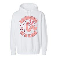 You’re A Worm With A Mustache Vanderpump Rules Scandovals Is A Liar Garment-Dyed Fleece Hoodie
