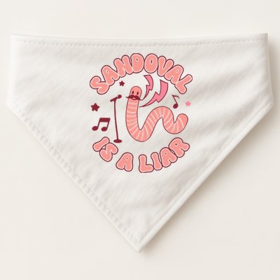 You’re A Worm With A Mustache Vanderpump Rules Scandovals Is A Liar USA-Made Doggie Bandana