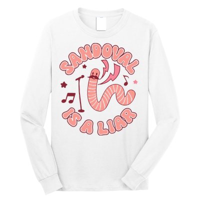 You’re A Worm With A Mustache Vanderpump Rules Scandovals Is A Liar Long Sleeve Shirt