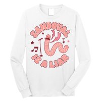 You’re A Worm With A Mustache Vanderpump Rules Scandovals Is A Liar Long Sleeve Shirt