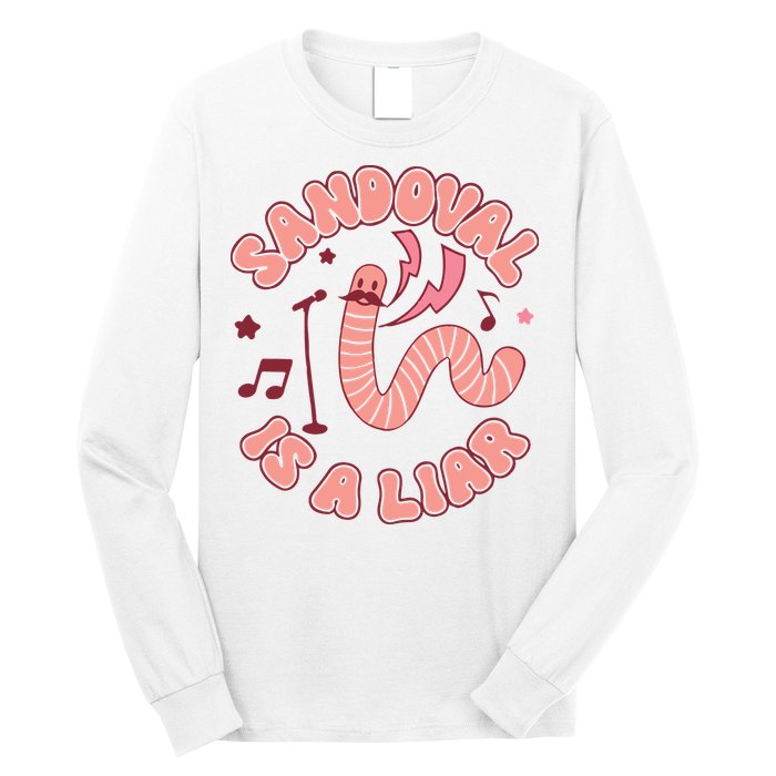 You’re A Worm With A Mustache Vanderpump Rules Scandovals Is A Liar Long Sleeve Shirt