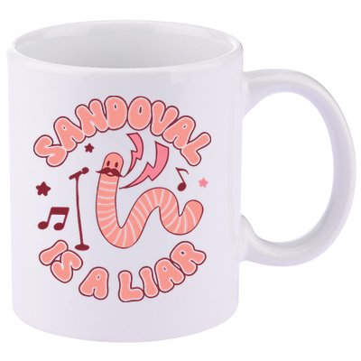 You’re A Worm With A Mustache Vanderpump Rules Scandovals Is A Liar 11oz C Handle Ceramic Mug
