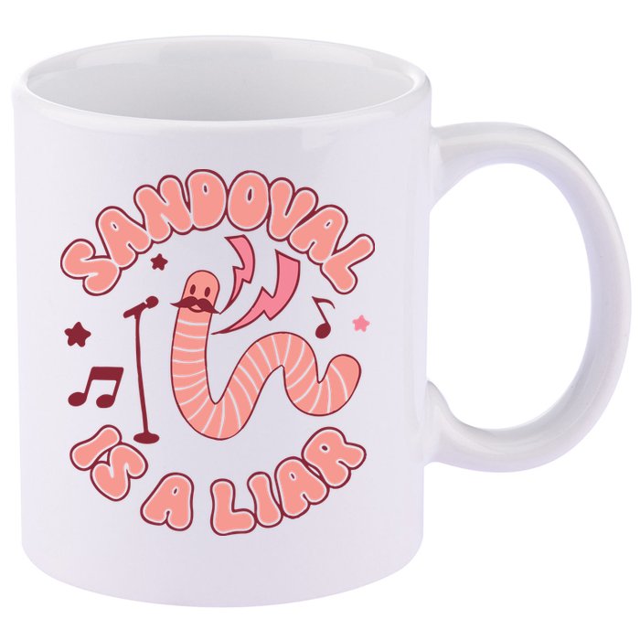 You’re A Worm With A Mustache Vanderpump Rules Scandovals Is A Liar 11oz C Handle Ceramic Mug