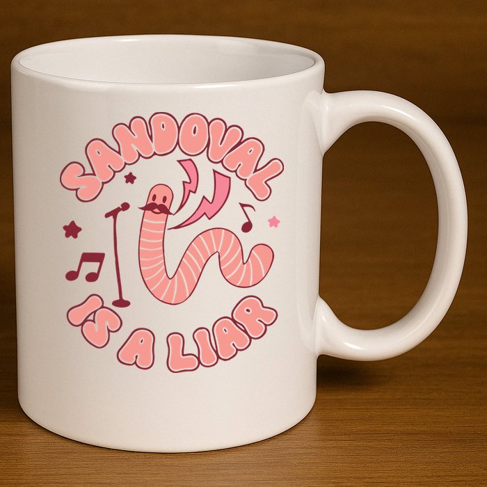 You’re A Worm With A Mustache Vanderpump Rules Scandovals Is A Liar 11oz C Handle Ceramic Mug