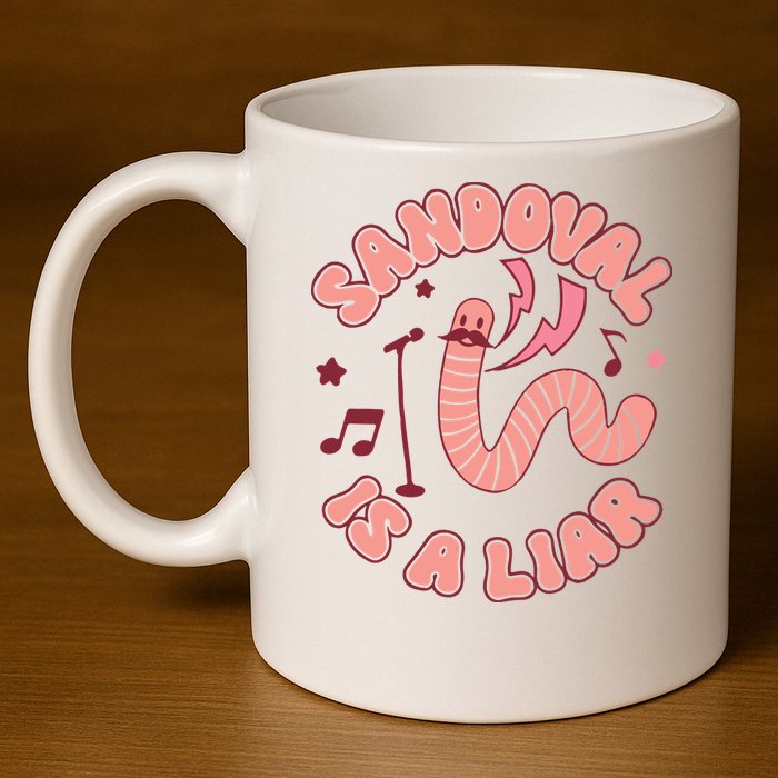 You’re A Worm With A Mustache Vanderpump Rules Scandovals Is A Liar 11oz C Handle Ceramic Mug