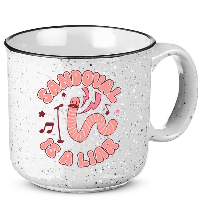 You’re A Worm With A Mustache Vanderpump Rules Scandovals Is A Liar 15oz Campfire Ceramic Mug