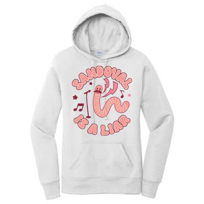 You’re A Worm With A Mustache Vanderpump Rules Scandovals Is A Liar Women's Pullover Hoodie