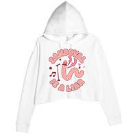 You’re A Worm With A Mustache Vanderpump Rules Scandovals Is A Liar Crop Fleece Hoodie
