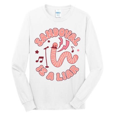 You’re A Worm With A Mustache Vanderpump Rules Scandovals Is A Liar Tall Long Sleeve T-Shirt