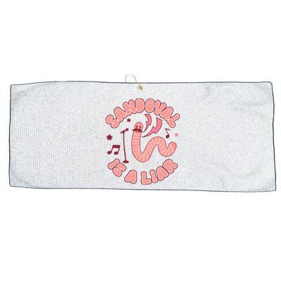 You’re A Worm With A Mustache Vanderpump Rules Scandovals Is A Liar Large Microfiber Waffle Golf Towel
