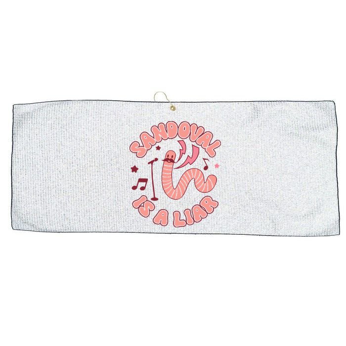 You’re A Worm With A Mustache Vanderpump Rules Scandovals Is A Liar Large Microfiber Waffle Golf Towel