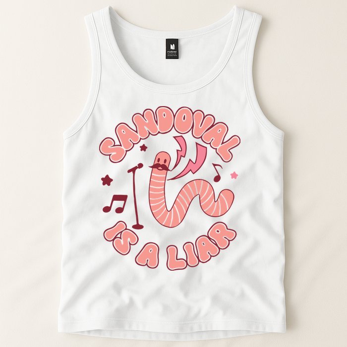 You’re A Worm With A Mustache Vanderpump Rules Scandovals Is A Liar Tank Top