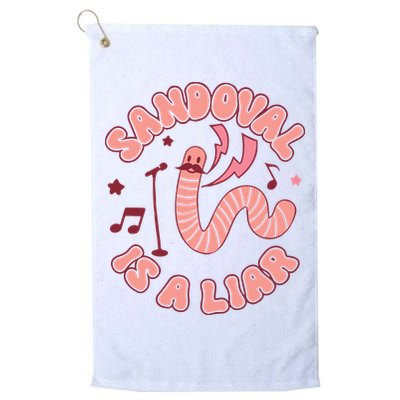 You’re A Worm With A Mustache Vanderpump Rules Scandovals Is A Liar Golf Towel
