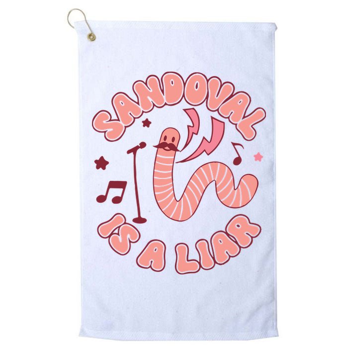You’re A Worm With A Mustache Vanderpump Rules Scandovals Is A Liar Golf Towel