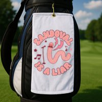 You’re A Worm With A Mustache Vanderpump Rules Scandovals Is A Liar Golf Towel
