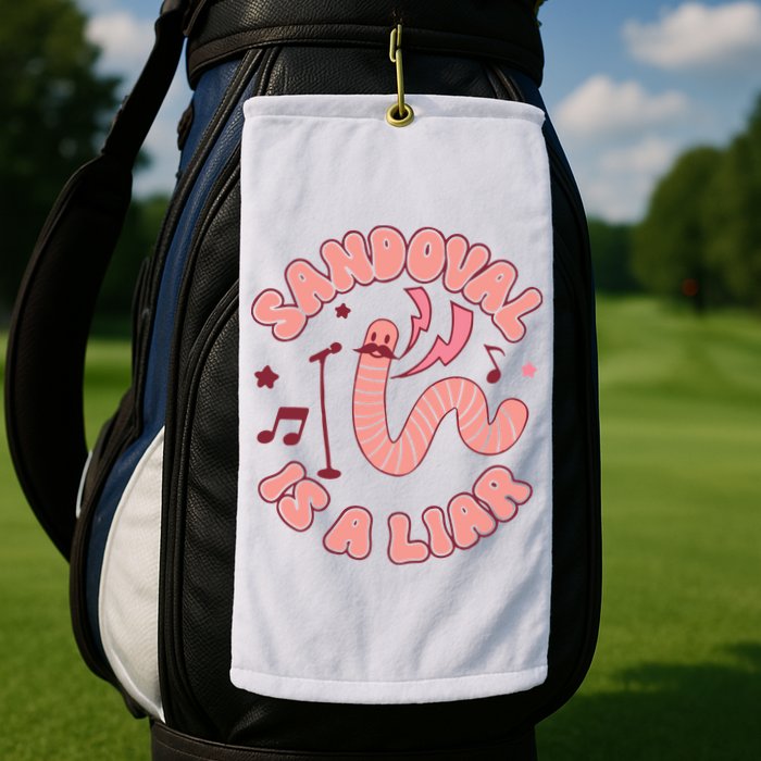 You’re A Worm With A Mustache Vanderpump Rules Scandovals Is A Liar Golf Towel